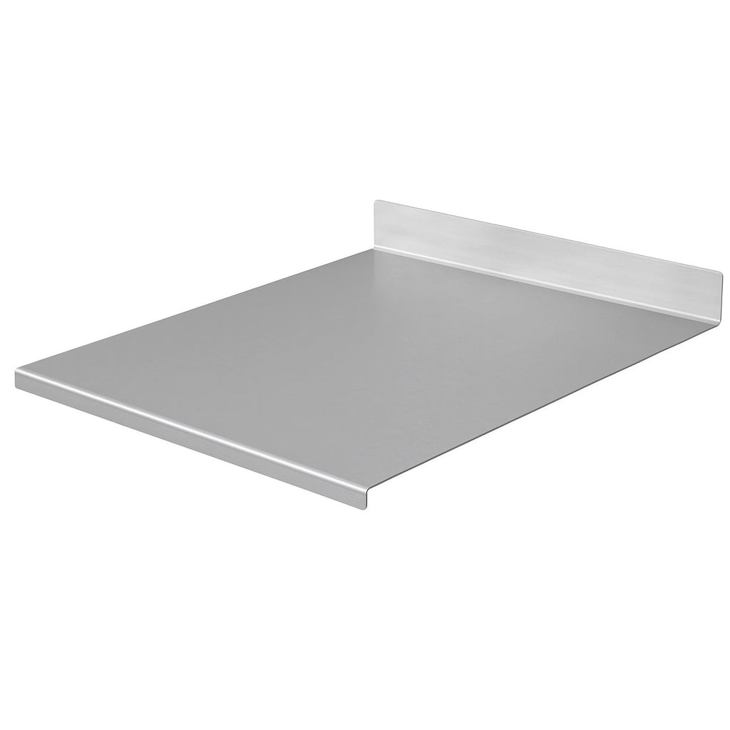 ZoiMania - Spianatoia - Acciaio Inox - Cucina - Profondità 40 Dimensione Spianatoia: L 100 x P 40 x 7cm x 3cm