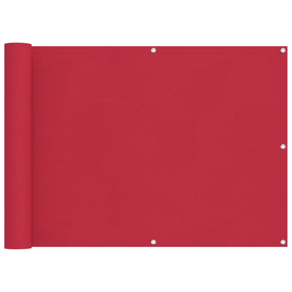 Schermo da balcone | Paravento da Balcone Borgogna 75 x 400 cm