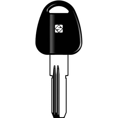 CHIAVE PUNZONATA POTENT PT5RP SILCA - OTTONE NICHELATO- 5 pezzi