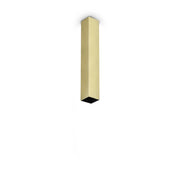 Lampada Da Soffitto Look Ottone Dimmerabile 28W Gu10 Ideal Lux