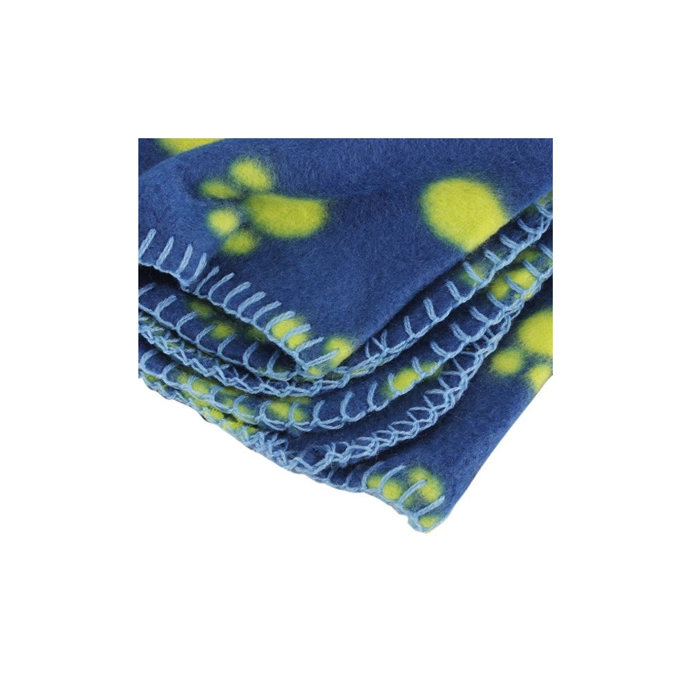 Trade Shop - Coperta Plaid In Pile Copri Divano O Coprisedile Per Cani E Gatti Paw 90 X 120 -