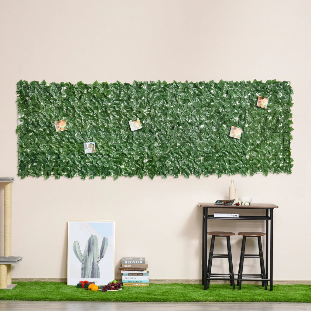 Siepe Artificiale Edera per Giardino ¨C Xylo ¨C Rotolo 3x1m Verde Esterno Balcone