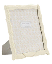 Cornice Snake 25x2x30 cm in Resina e Vetro Crema
