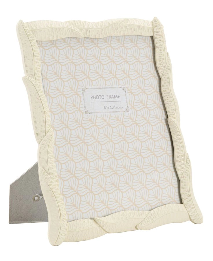 Cornice Snake 25x2x30 cm in Resina e Vetro Crema