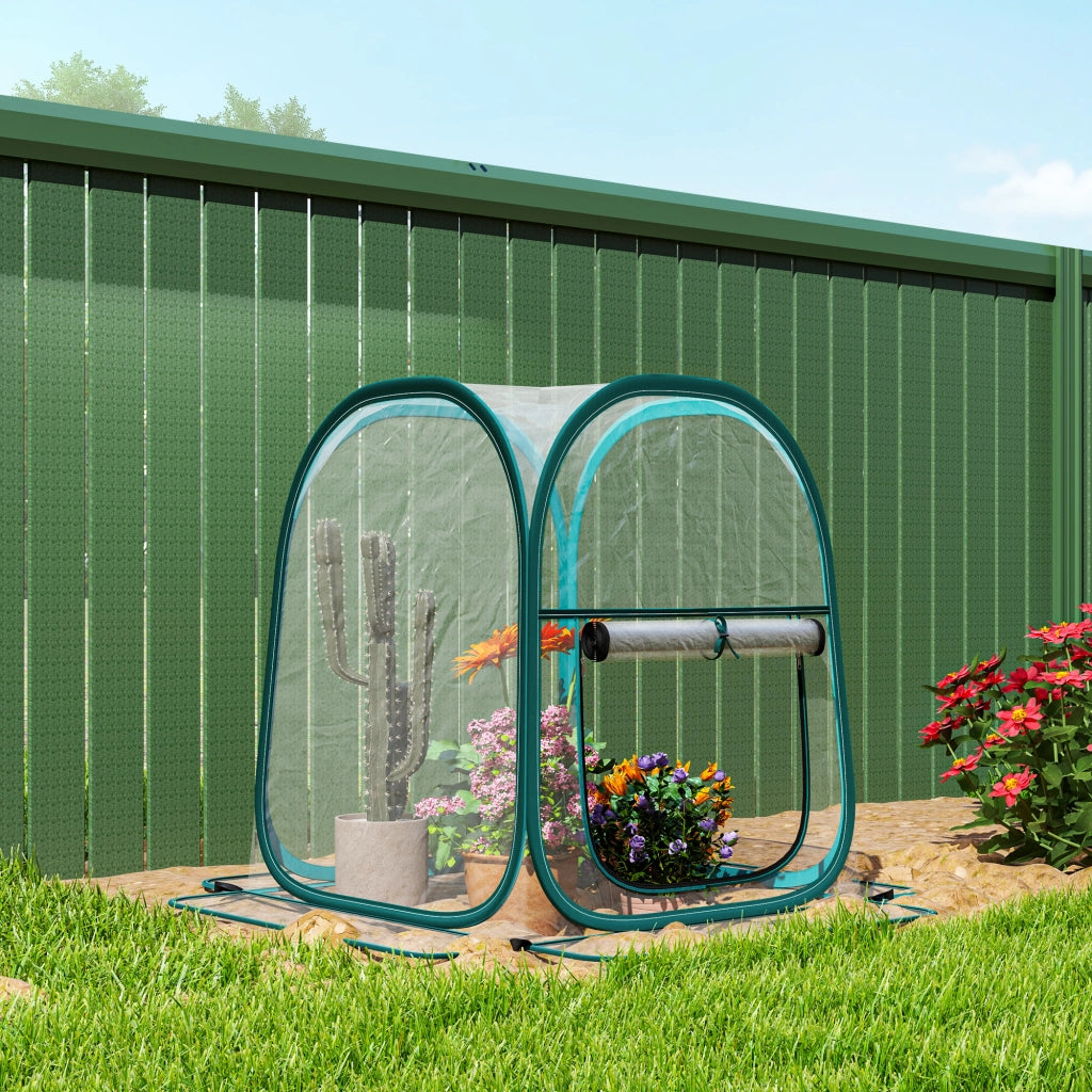 Mini Serra ¨C zephmum ¨C PVC Trasparente 70x70x80 cm