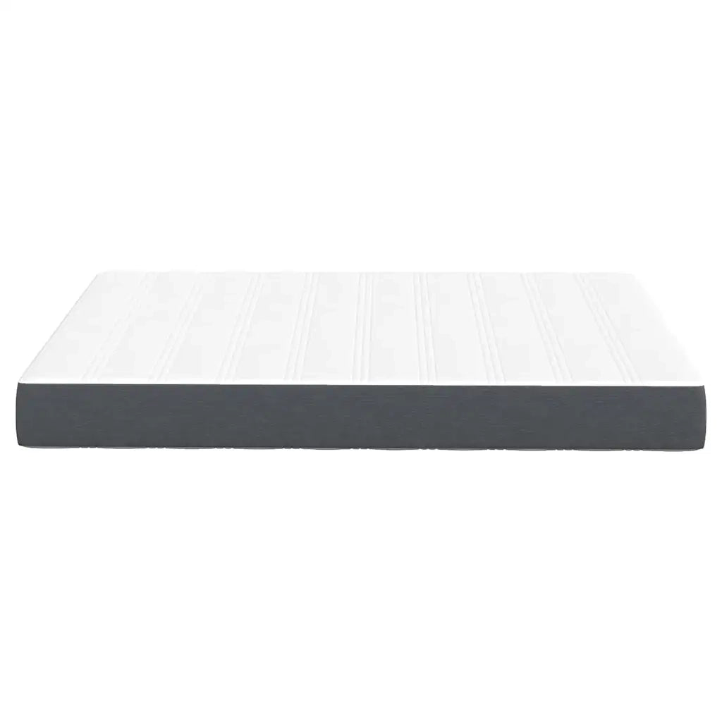 Materasso-Materasso per letto Grigio 140 x 200 cm Tessuto