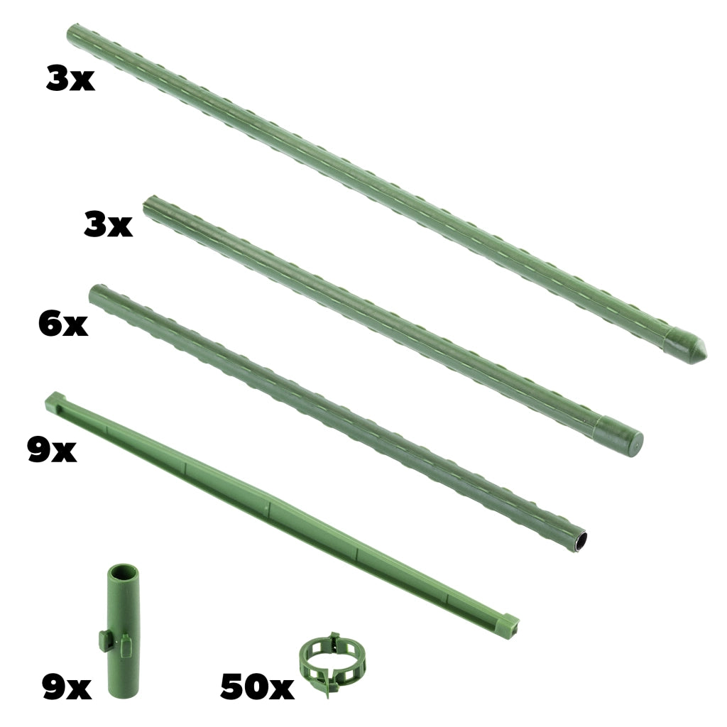 KADAX Supporto triangolare per pomodori 132 cm