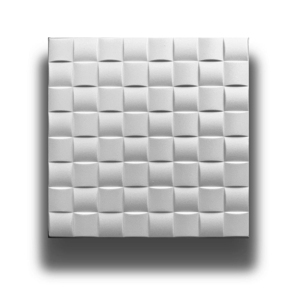 10 o 20mq (40 oppure 80 pezzi) di pannello decorativo 3D a soffitto in EPS isolante 50x50cm PLUTON - Pacco da 20 metri quadrati
