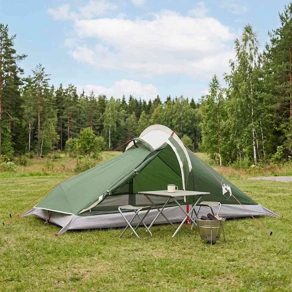 Tenda da backpacking 4 persona Verde 42018571