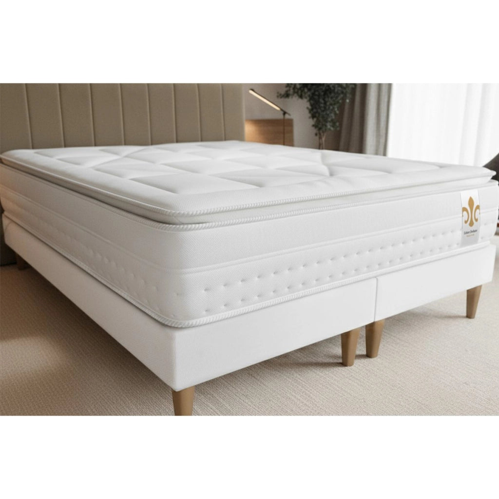 Set materasso e base 200x200 cm - Vingt-Huit PLUS