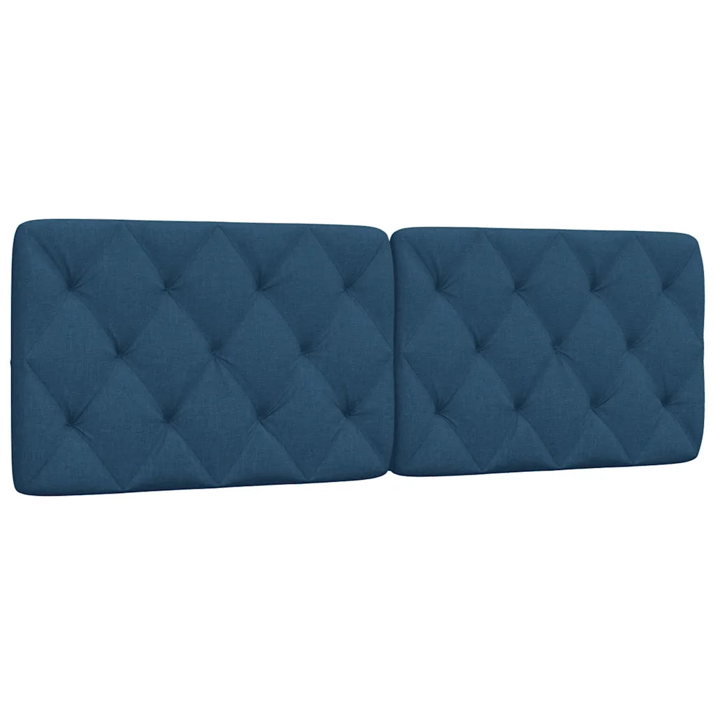 Cuscino Testiera Blu 160 cm in Tessuto 4019232