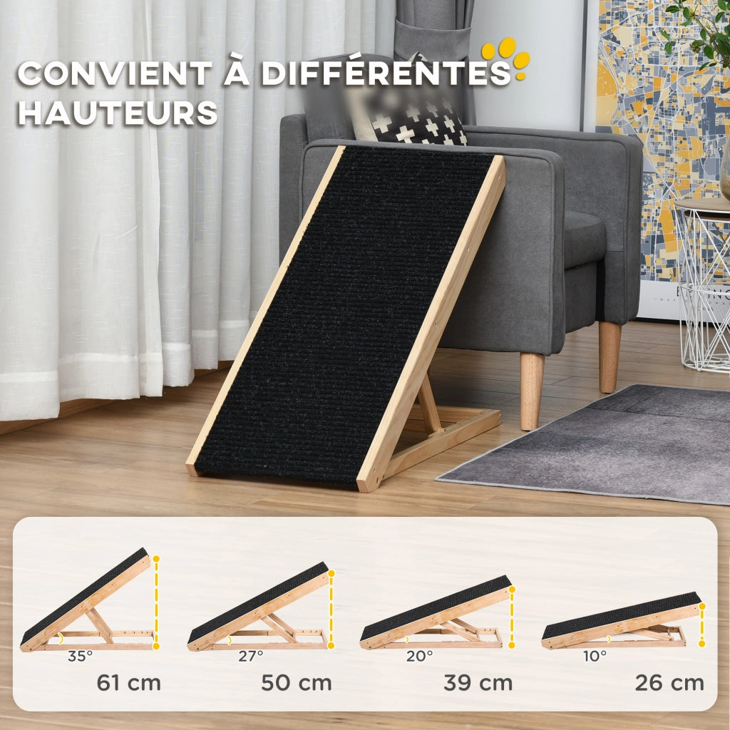 Scala per cani ¨C Minimal ¨C 26-61 cm, nero