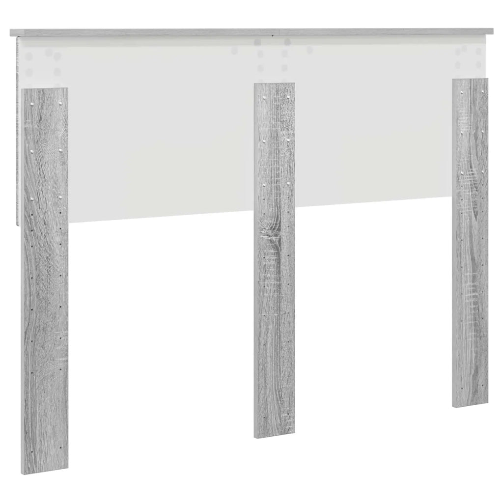 Testiera | Testata Grigio Sonoma Legno multistrato