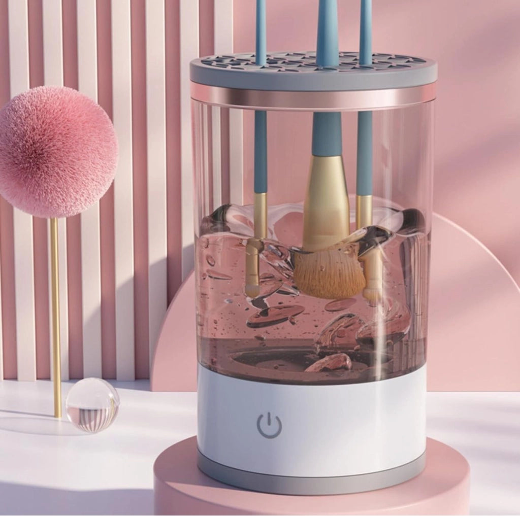 Pulitore Elettrico Per Pennelli Da Trucco Make Up Portatile USB Detergente