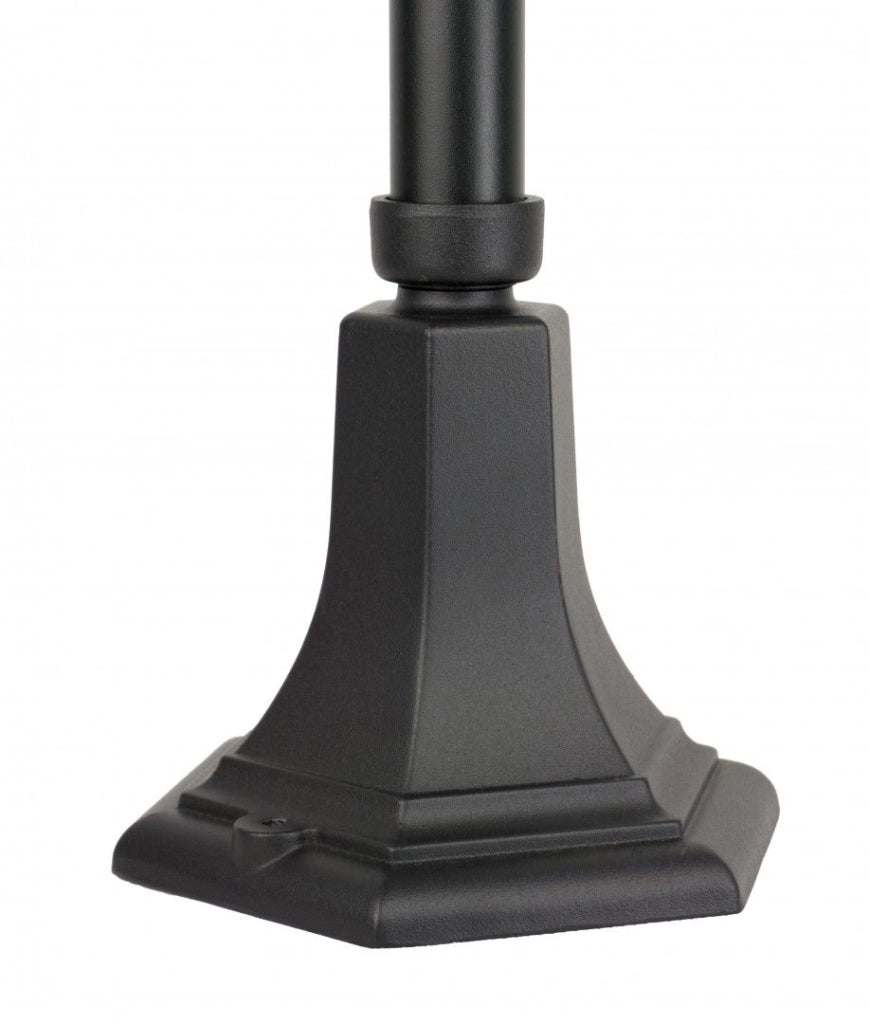 Lampada da giardino SU-MA Retro 115cm E27 nera IP43