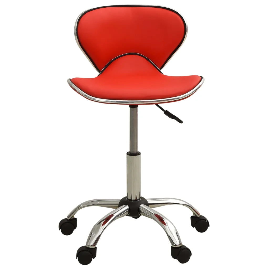 Sgabello da Salone Spa Rosso in Similpelle 323675