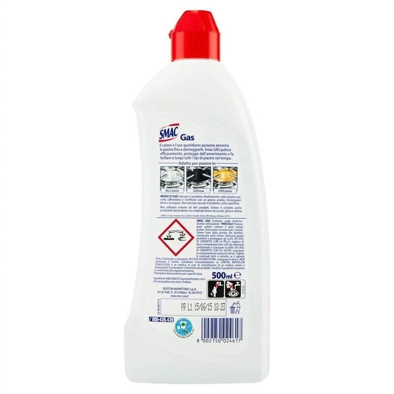 SMAC GAS 500 ML PIASTRE E FORNELLI