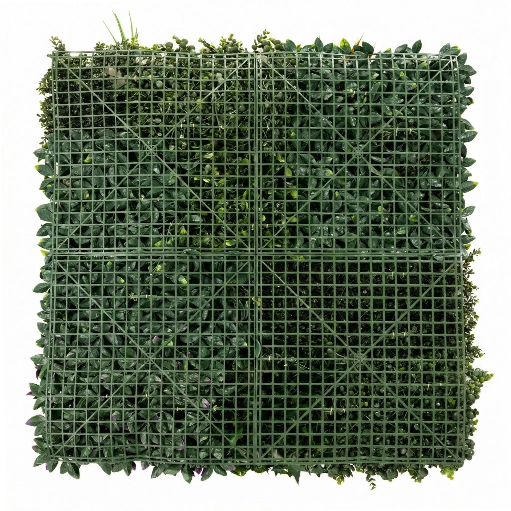 Seto Artificiale per Giardino ¨C Minimal ¨C Verde 100x100 cm