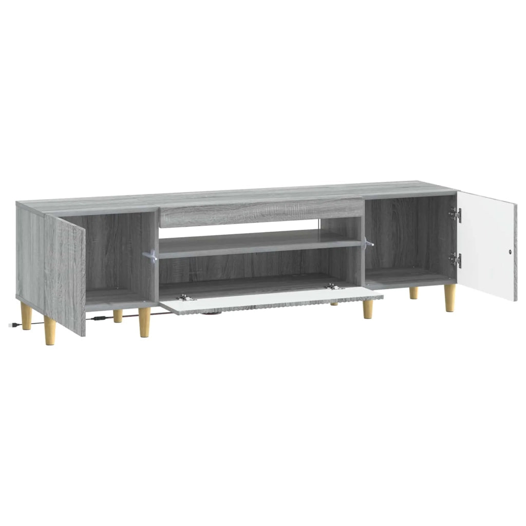 Mobile TV LED ARNHEM 153 x 35 x 43 cm Sonoma grigio 896691