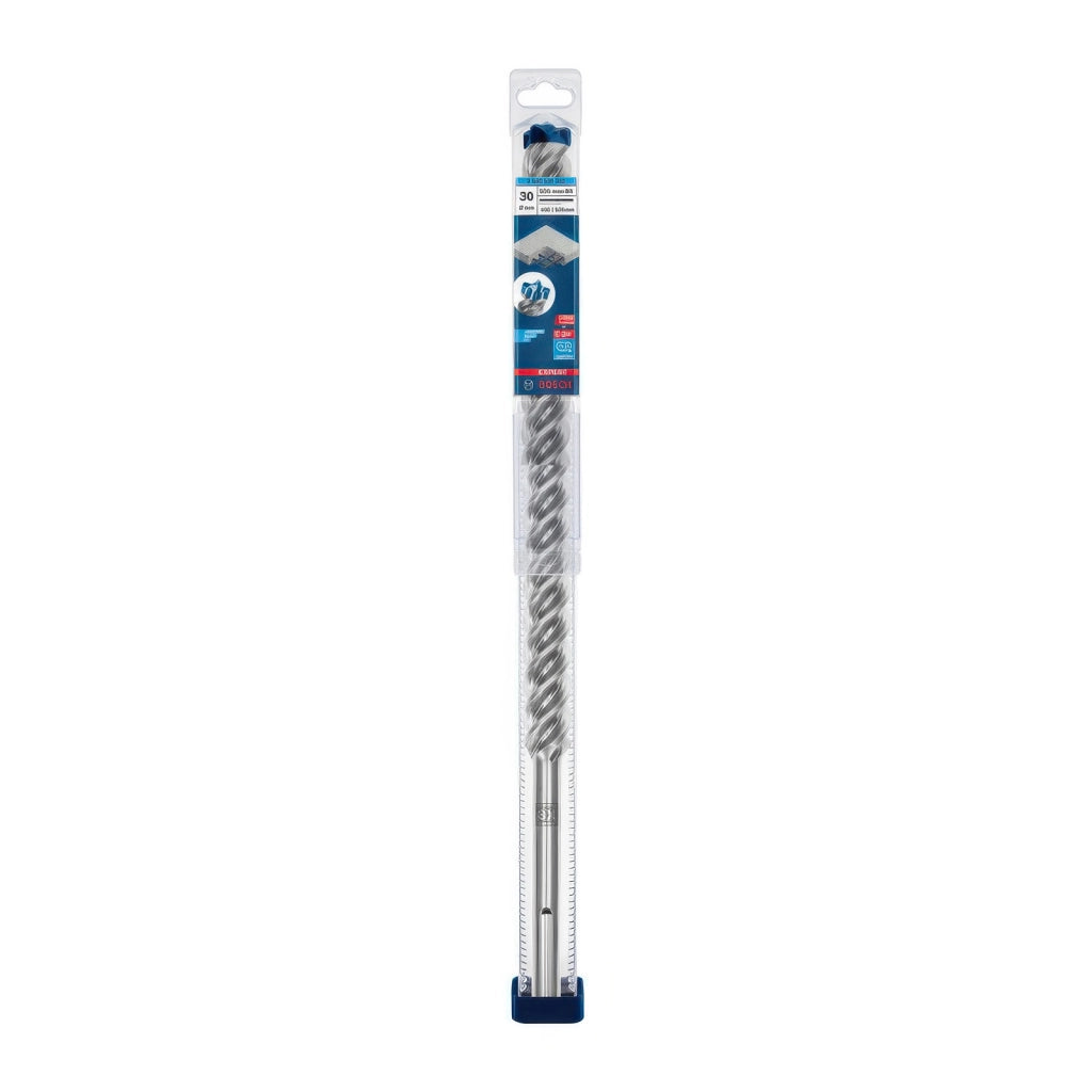 Punta SDS Max Bosch Expert 8X Diam. 30 mm Lunghezza 400/520 mm per Calcestruzzo Armato