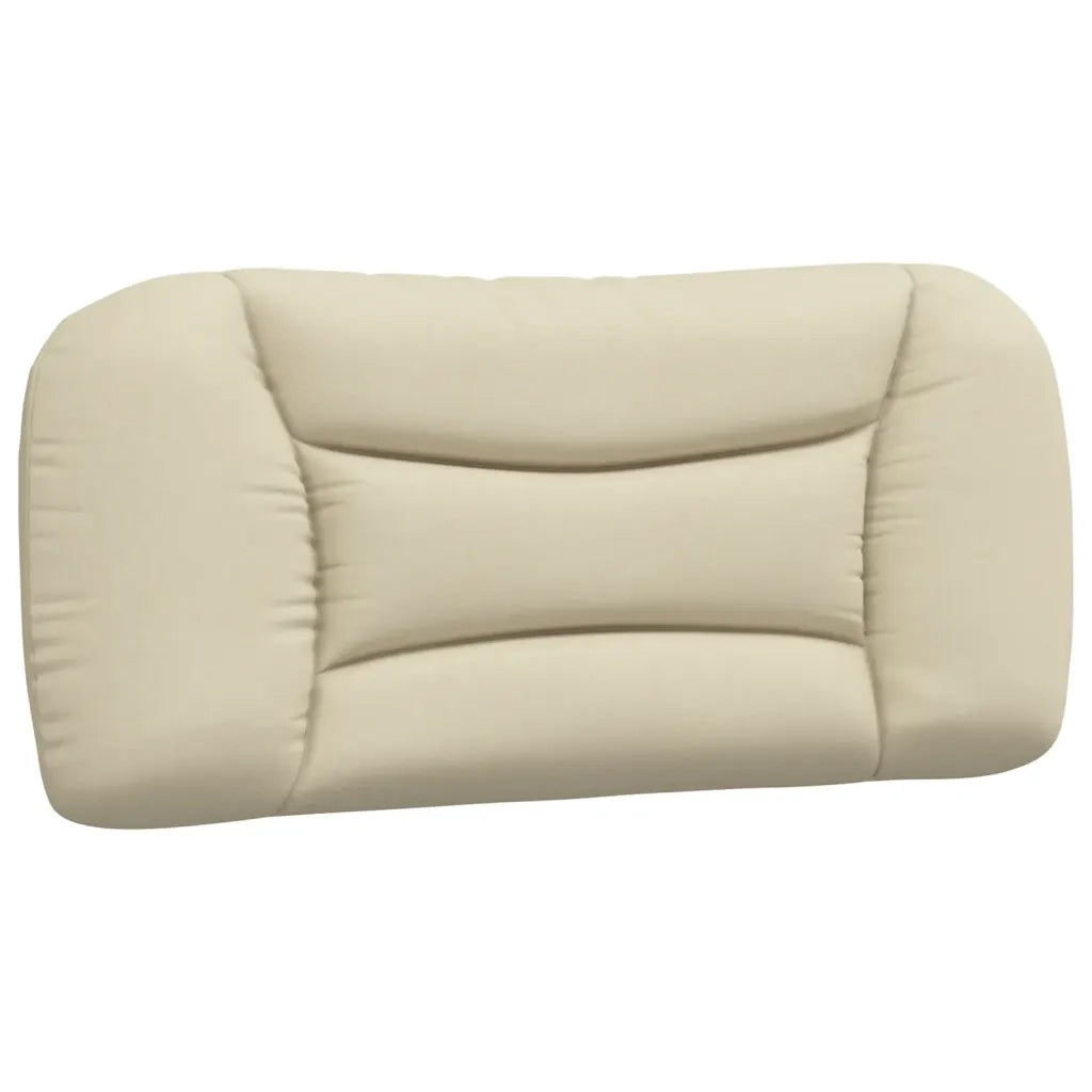 Letto con Materasso Hvar Crema 90x190 cm in Tessuto 3208504