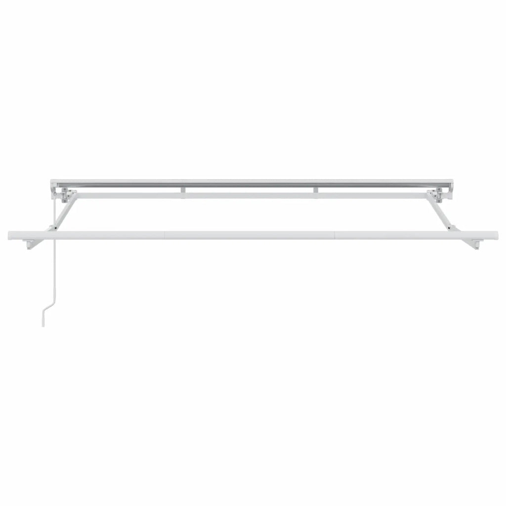 Tenda da Sole | Tenda retrattile manuale Nero 3,5 x 2,5 m