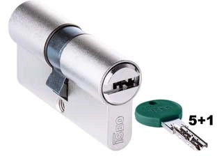 CILINDRO EUROPEO SAGOMATO DOPPIO PROFILO R700 82R70- - cm.85 decentrato (35x50) (82R7035509C.H526) - 1 pezzi ISEO