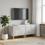 Mobile TV Grigio Cemento Legno ingegnerizzato 897118