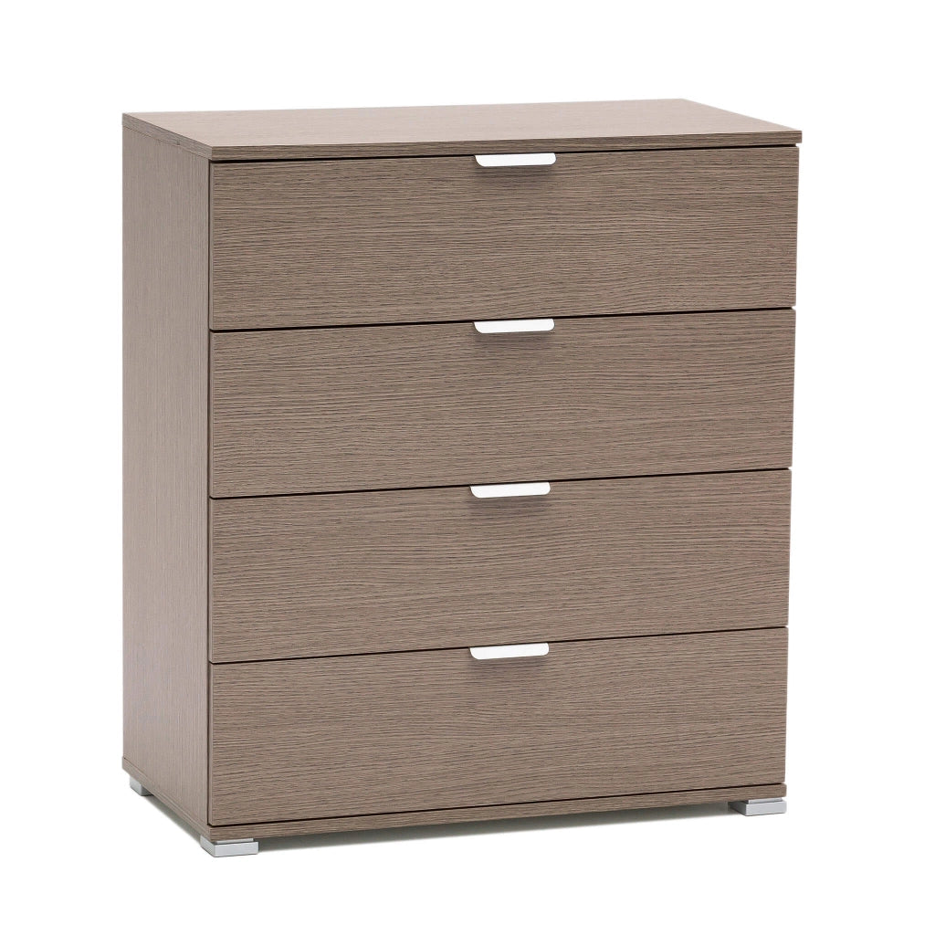 CASSETTIERA ROVERE GRIGIO CON 4 CASSETTI 75 X 38 X H85 CM