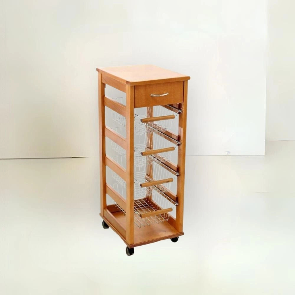 Carrello salvaspazio 84x39x29 cm