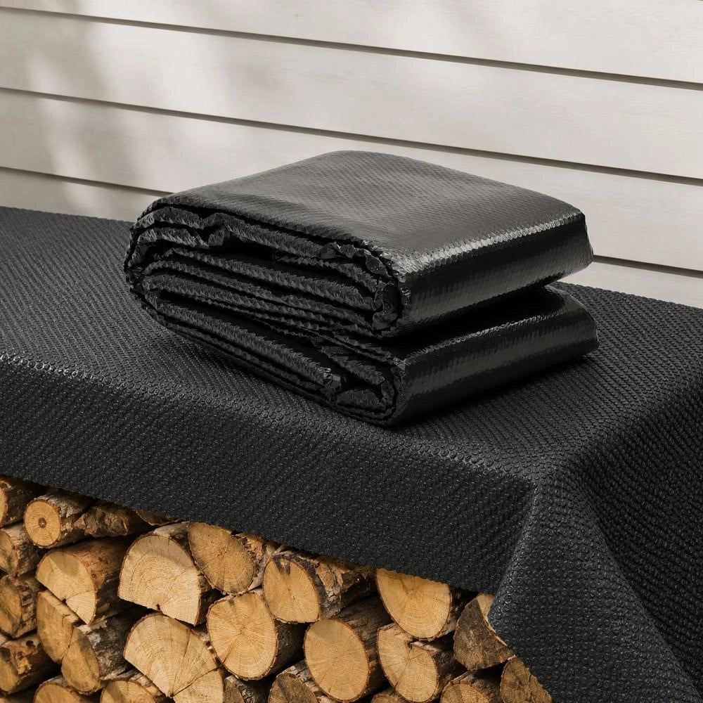 Floating Pool Solar Cover, Rectangular, For 10 X 5m Pools, Black