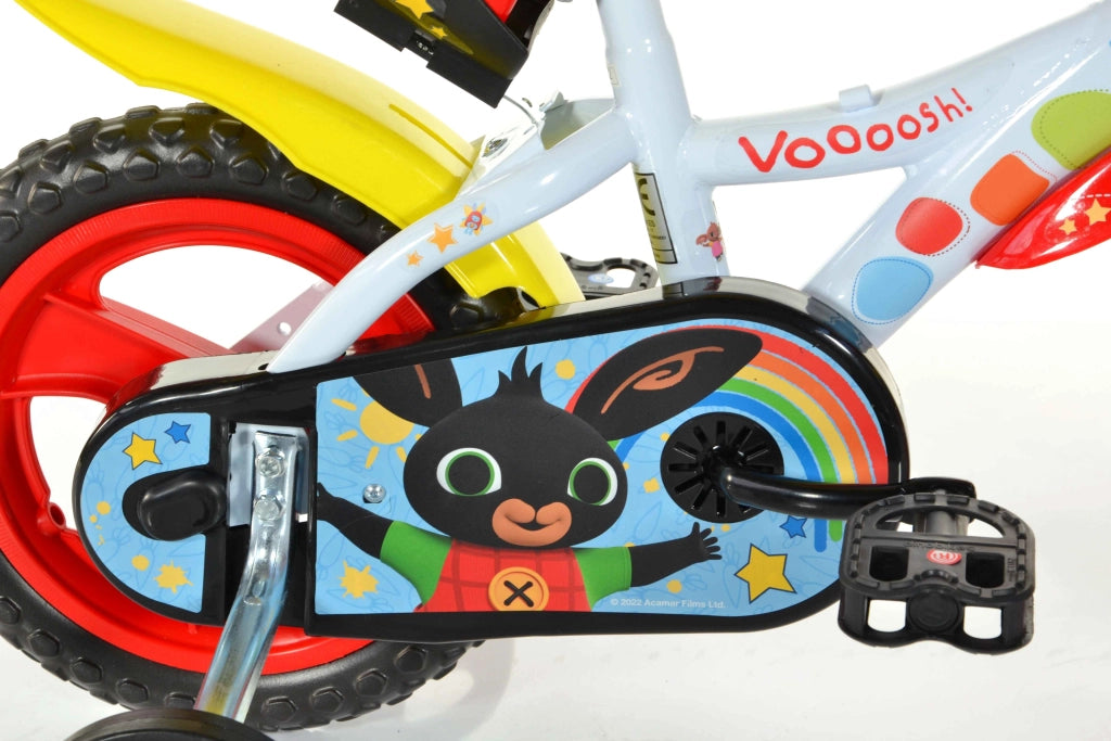 BING 12", bicicletta per bambini, adatta a bambini tra i 4 e i 6 anni, per altezza tra 100 e 120 cm, con scudo frontale,