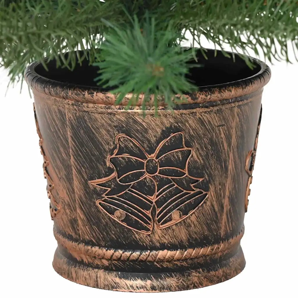 Albero di Natale artificiale Verde 75 cm PVC, PE e acciaio 42018730