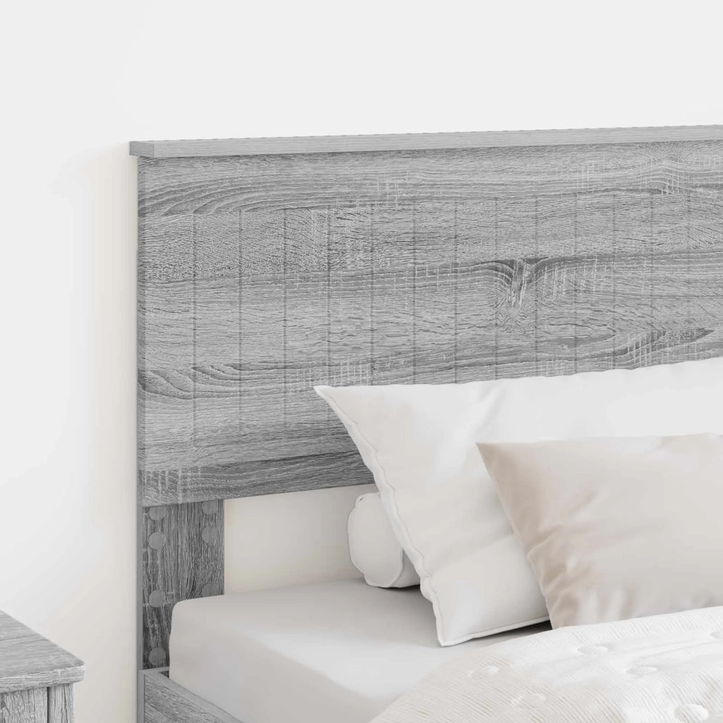 Testiera | Testata Grigio Sonoma Legno multistrato