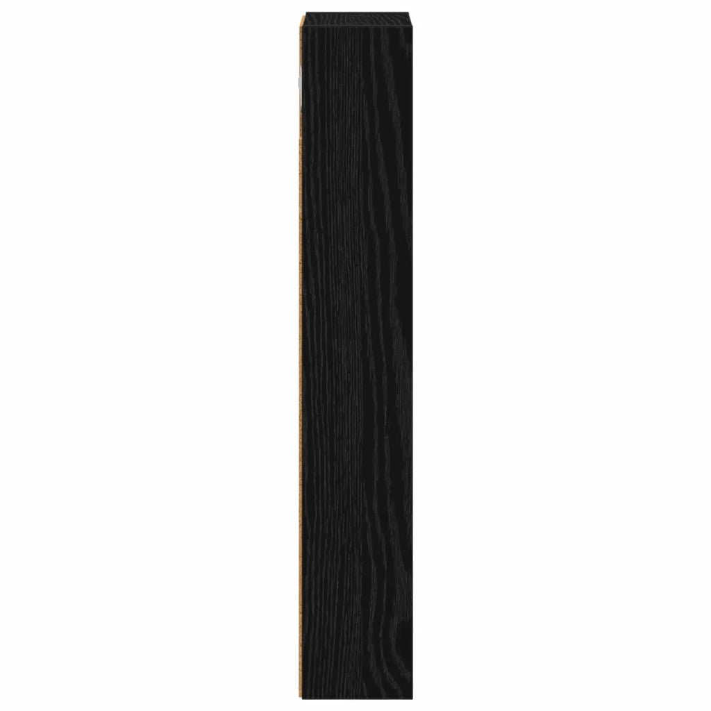 Armoire murale de salle de bain Chêne Noir 20 x 10 x 60,5 cm