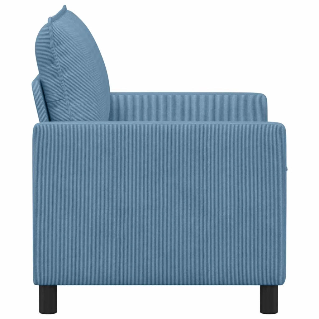 Divano Blu 126 x 81 x 87,5 cm Tessuto 42028816