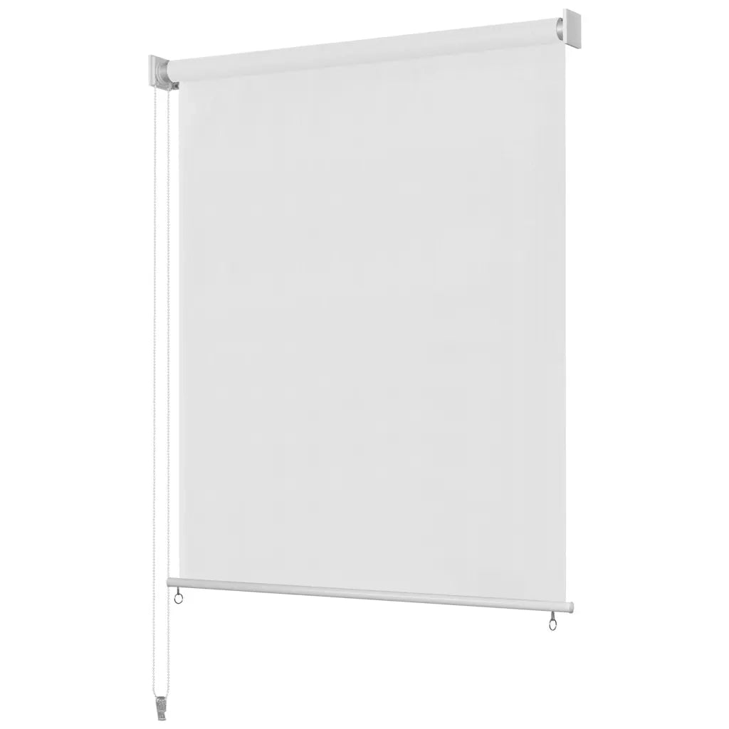 Tenda a Rullo per Esterni 185(L)x230(A) cm bianca 43475