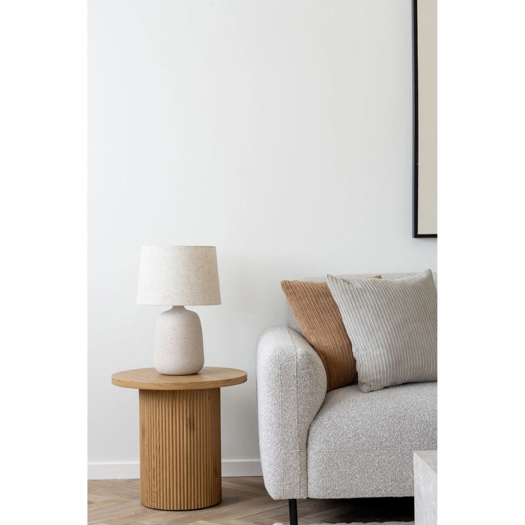 Comodino Boavista 1, Marrone, MDF, 48x48x45 cm