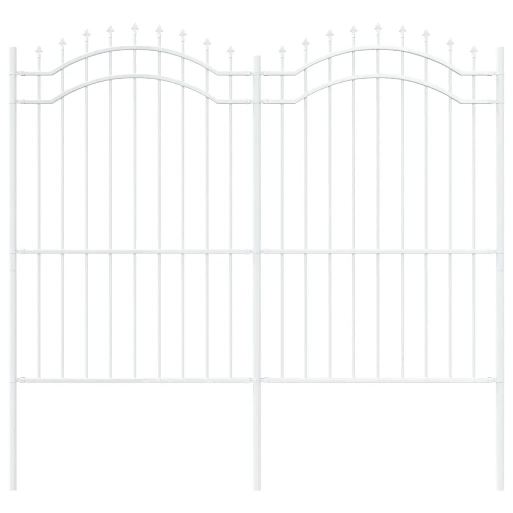 Recinzione per Giardino Woerden Bianco 240 x 215 cm 42003972