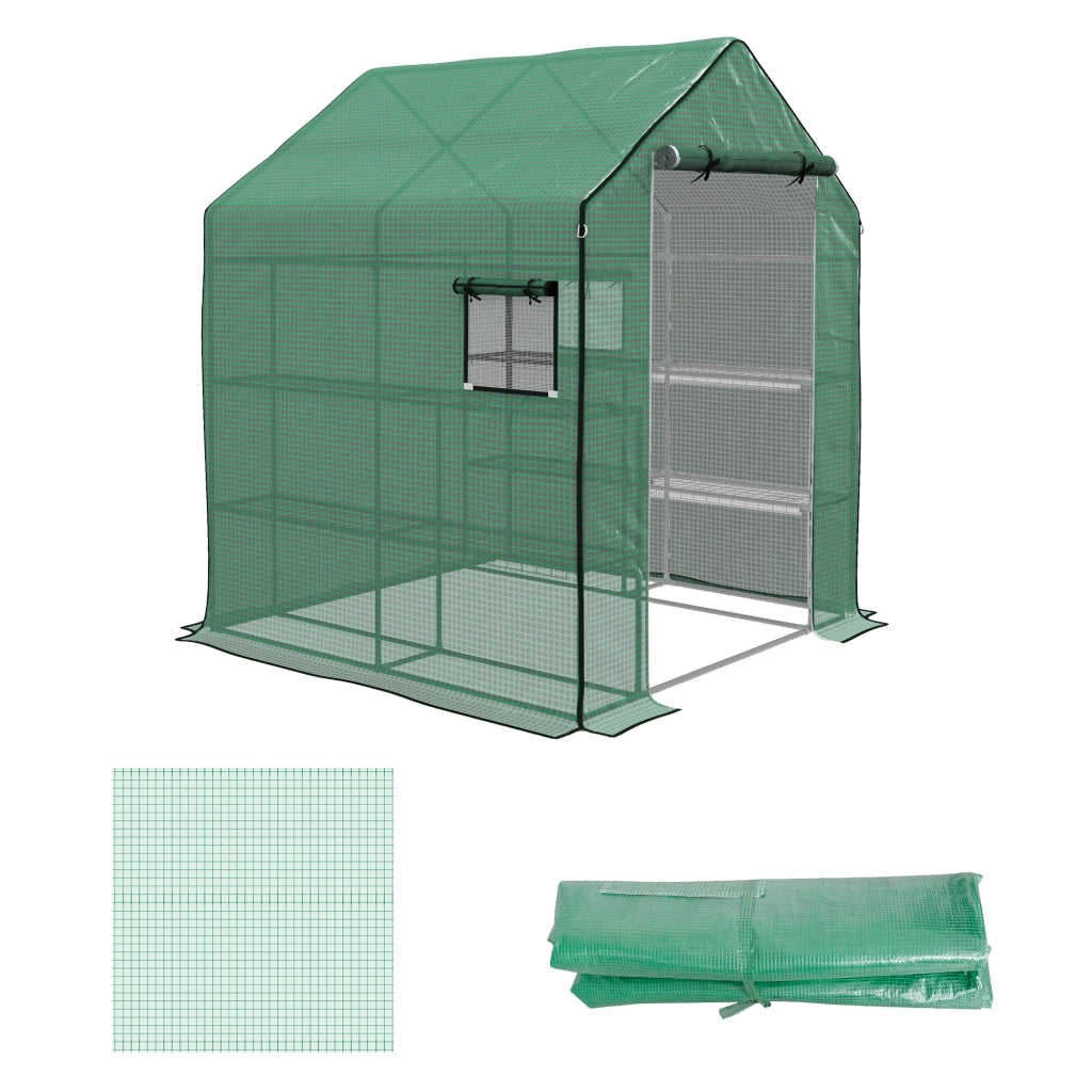 Tenda per Serra Giardino ¨C Minimal ¨C 140x143x190 cm con Finestra e Porta