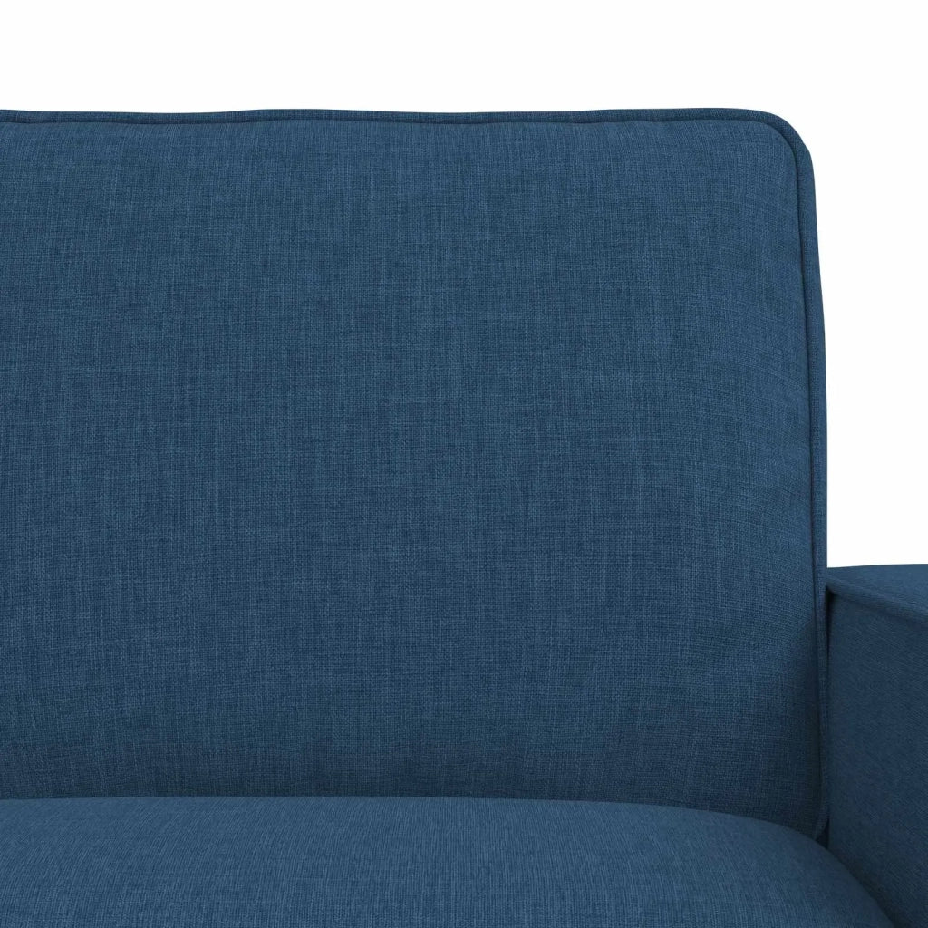Set di divani 2 pcs Blu 162 x 80 x 82 cm Tessuto 3407506