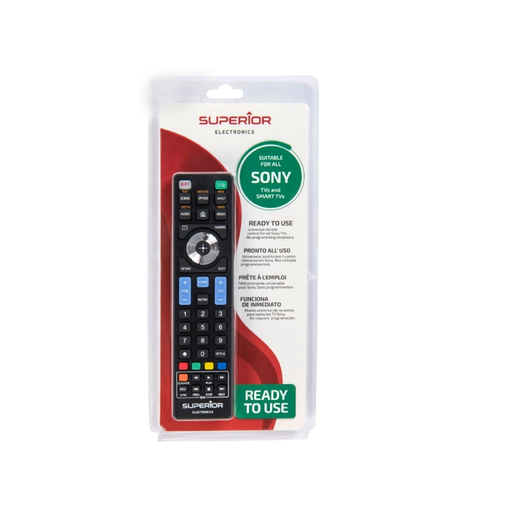 Telecomando Superior tv pile omaggio LG Panasonic Philips Samsung Sony Telefunken SONY