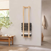 Towel Holder 23x18x110 Cm Solid Pine Wood