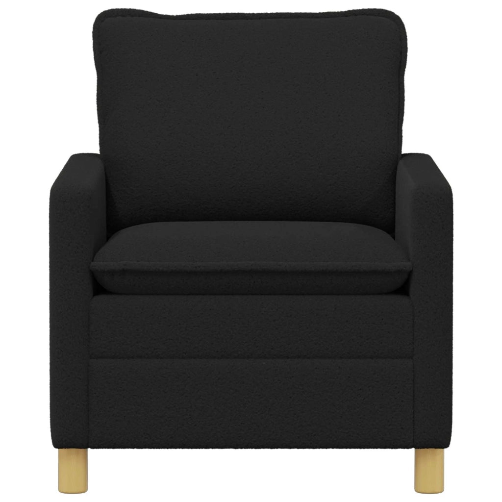 Divano Nero 76 x 81 x 87,5 cm Tessuto 42028769