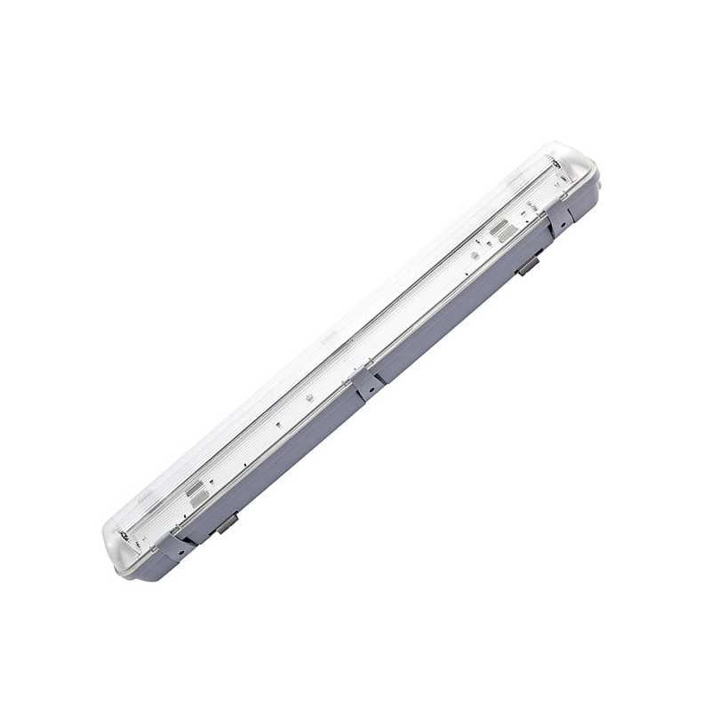 Plafoniera Rettangolare Stagna 2 Tubi cm 60 Kai