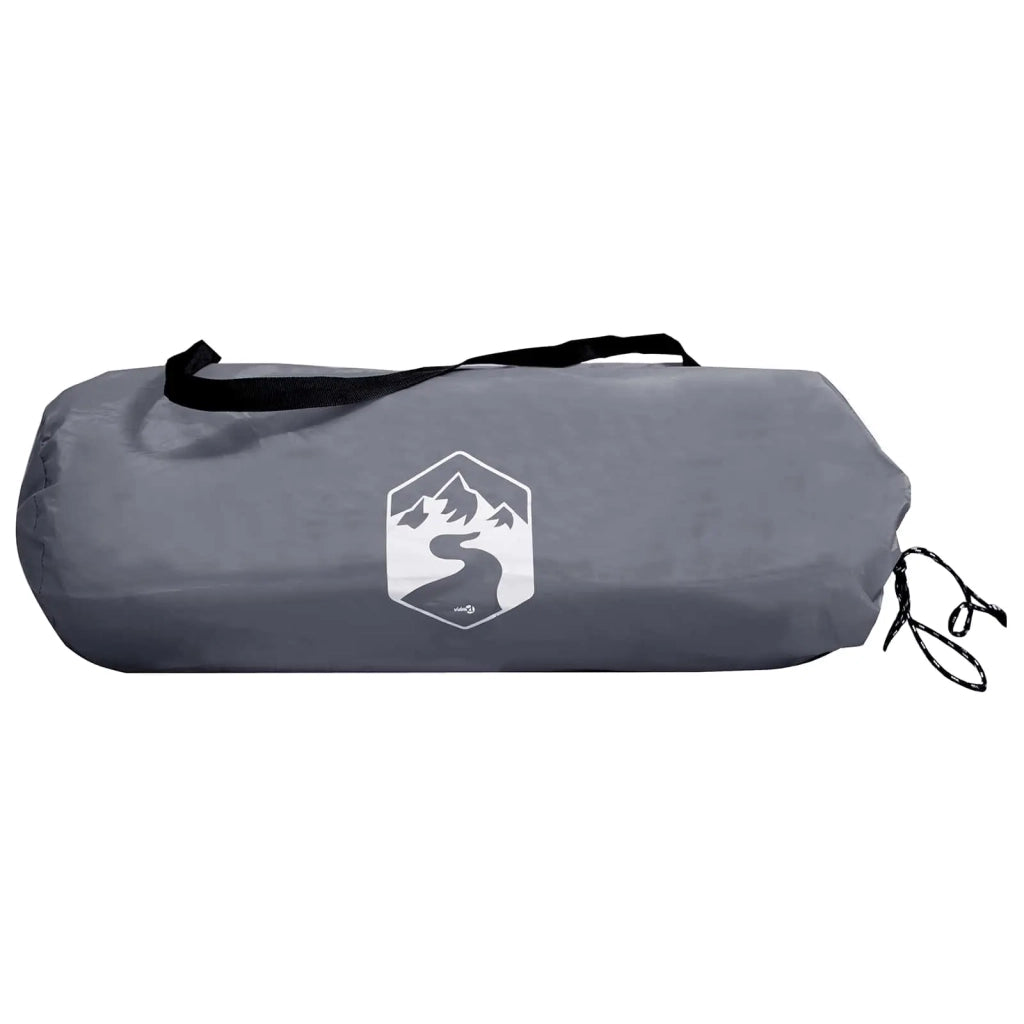 Tenda da backpacking Grigio e arancione 222 x 85 x 125 cm 42017417