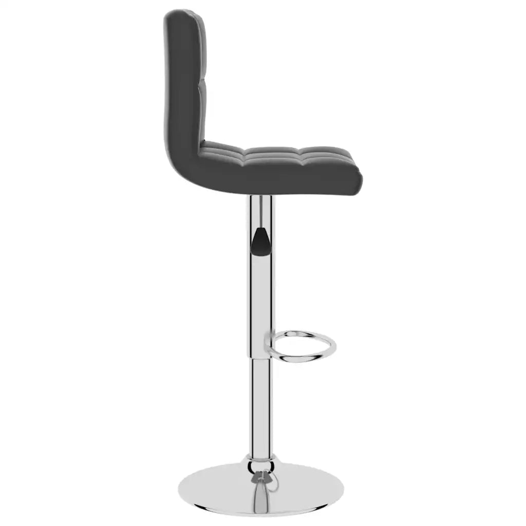 Sgabello da Bar Nero in Similpelle 334220