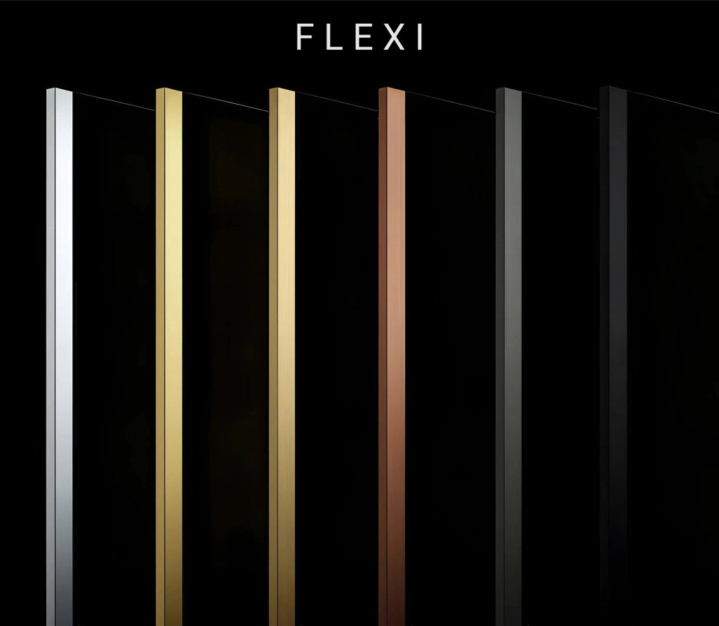 Parete Doccia Rea Flexi Grey / Titan 100