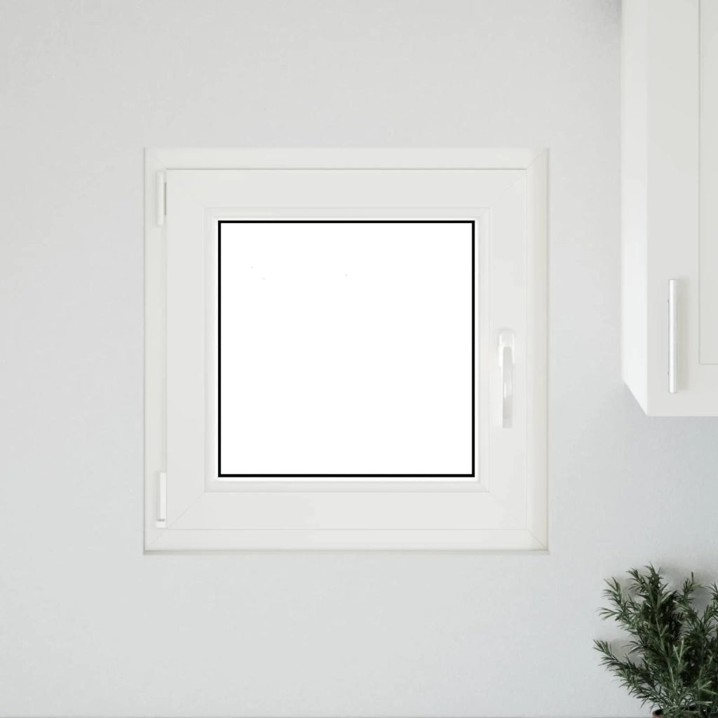 Finestra per Soffitta RISOR Bianco 50 x 50 cm PVC e Vetro 42047185