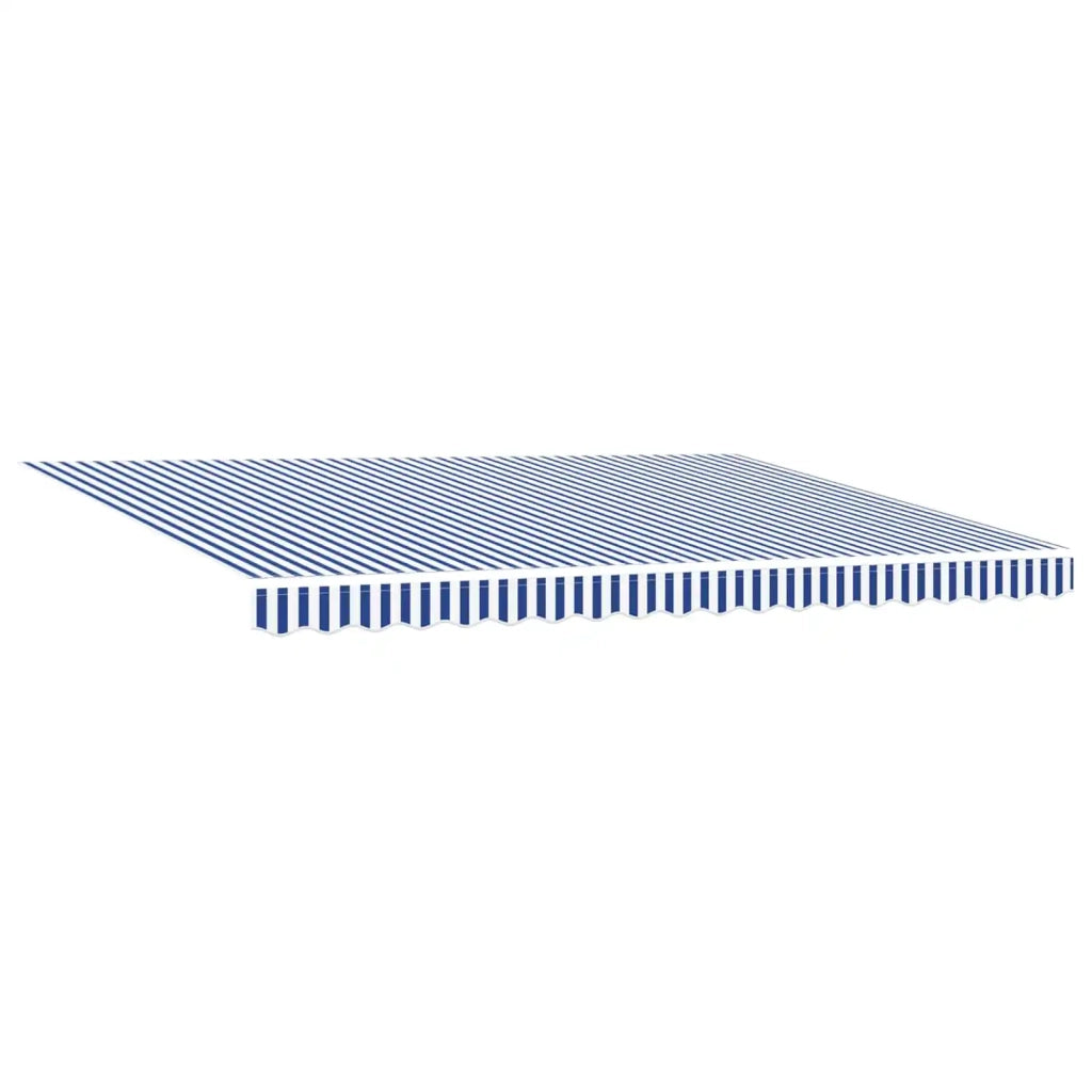 Tenda retrattile manuale con LED Blu, Bianco, Antracite 4 x 2 m 3419398